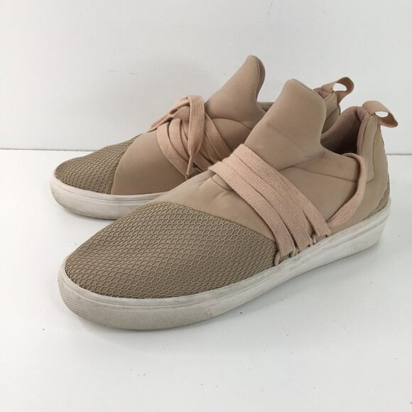 Steve Madden Lancer Pull on Sneaker Peach Tan  Size 7M - Picture 5 of 11